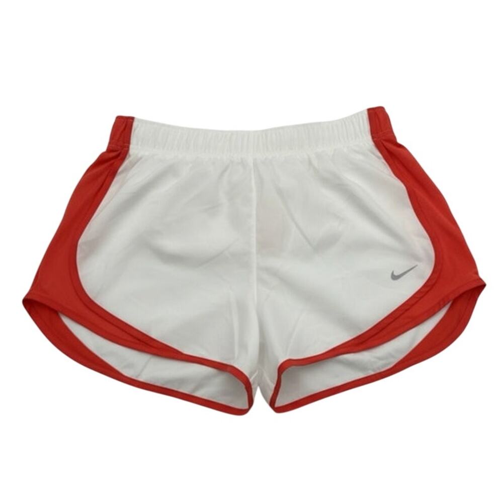 Nike Tempo Running Shorts Women's White Coral 3" Mid Rise Size medium NWT
